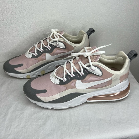 Nike Air Max 270 React Plum Chalk Stone Mauve 9.5 - Picture 5 of 11
